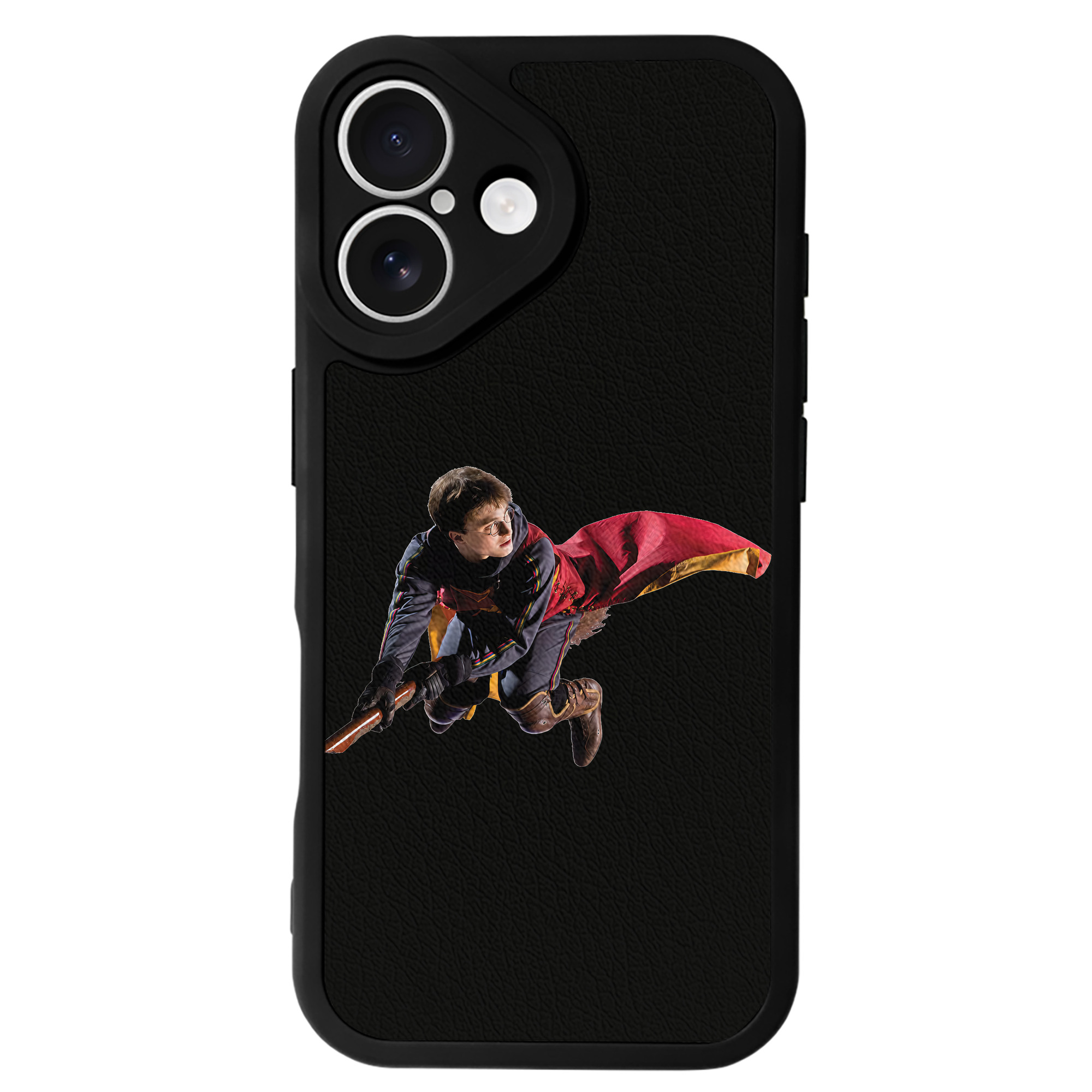 （画像用） Harry Potter ハリー・ポッターシリーズ 【iPhone 16シリーズ対応】シリコンスマホケース（レザー調） 材質：シリコン